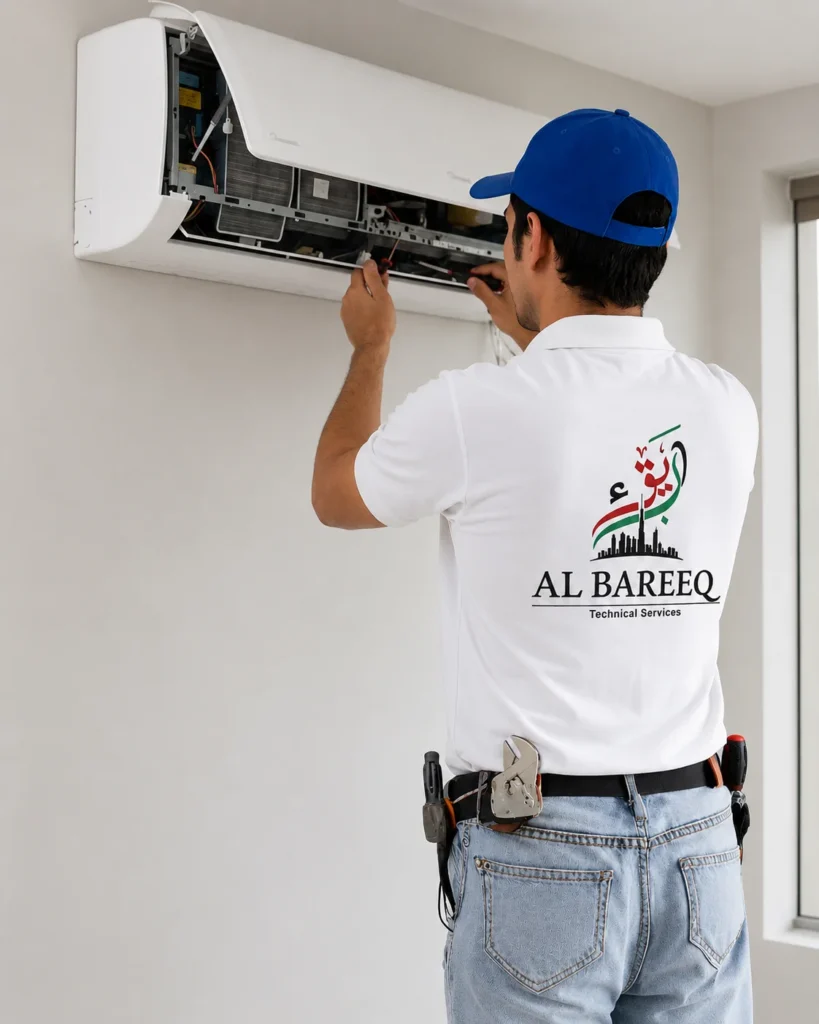 24/7 emergency repair for split and central AC units services in Dubai, Sharjah and Ajman - Al Bareeq Technical Services